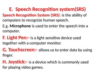 input devicesvintreoduction good theoryed | PPTX