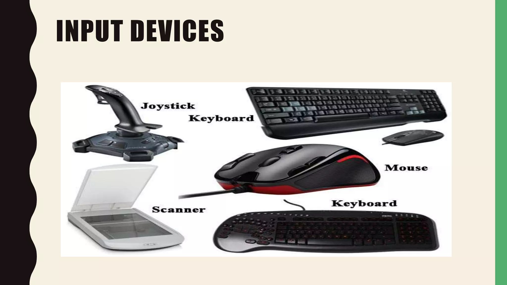 Input devices lecture 5 | PPT