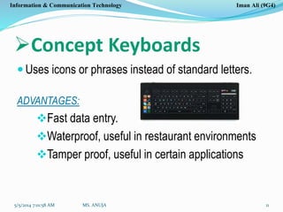 Input devices main | PPTX