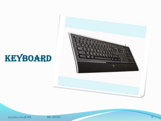 Input devices main | PPTX