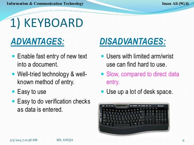 Input devices main