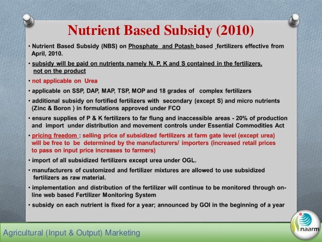 Agri Input marketing