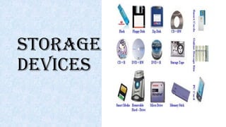 Input out and storage devices | PPT