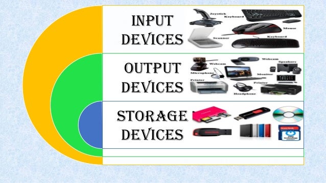 Input out and storage devices