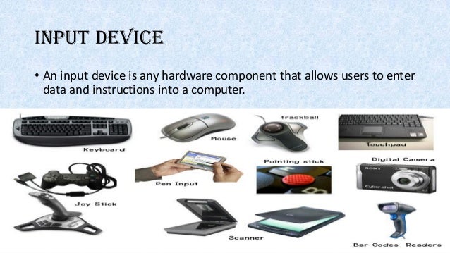 Input out and storage devices
