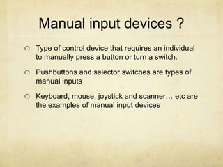 Input & output | PPT
