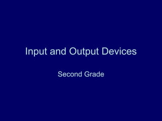 Input output | PPT