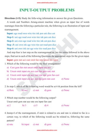 Input output | PDF