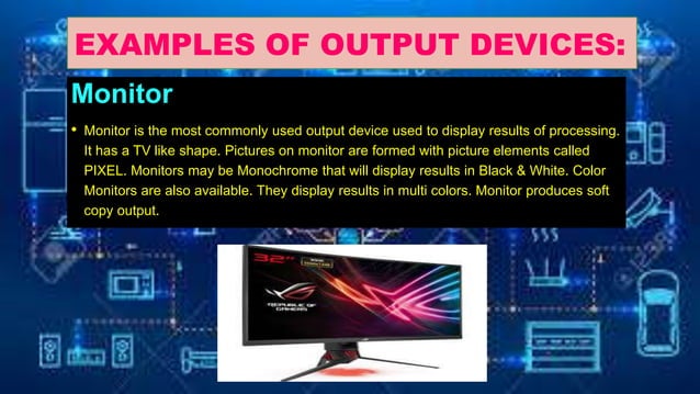 Input, output and storage devices | PPTX | Data Storage and Warehousing ...
