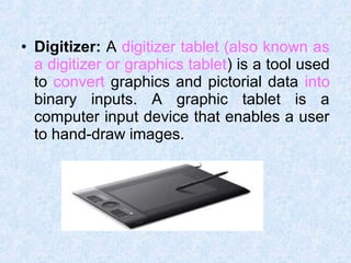 Input output devices | PPT