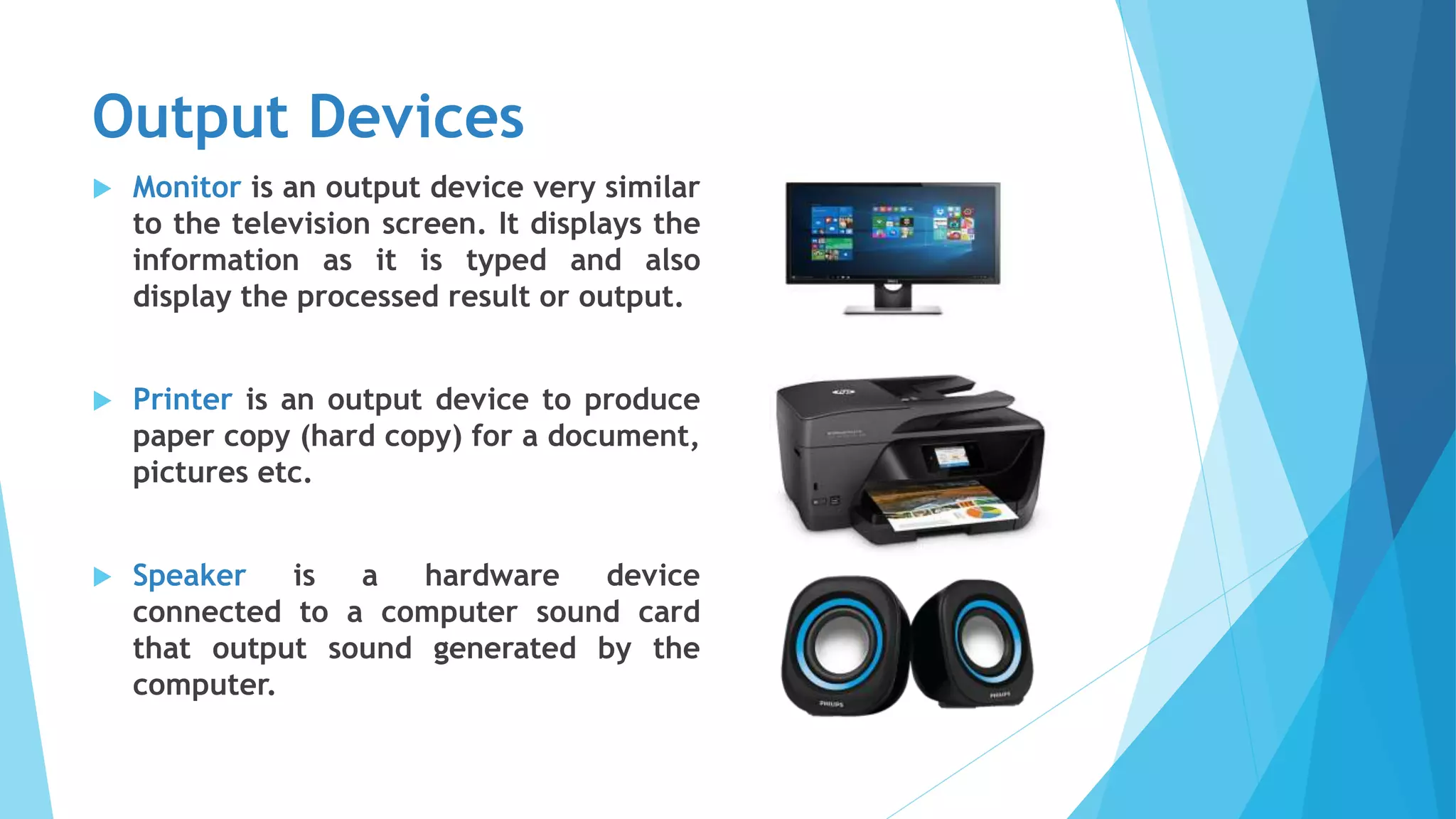 Input output devices | PPTX