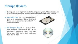 Input output devices | PPTX