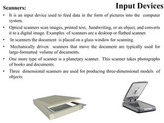 Computer system Input and Output Devices | PPT