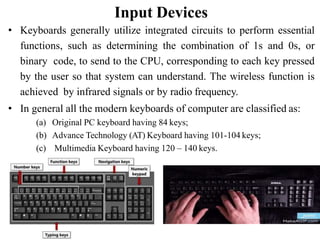 Computer system Input and Output Devices | PPT