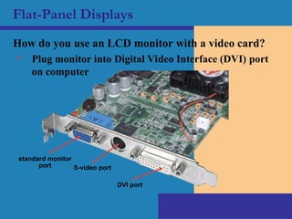 Video Input Pc input devices and output devices description | PPT