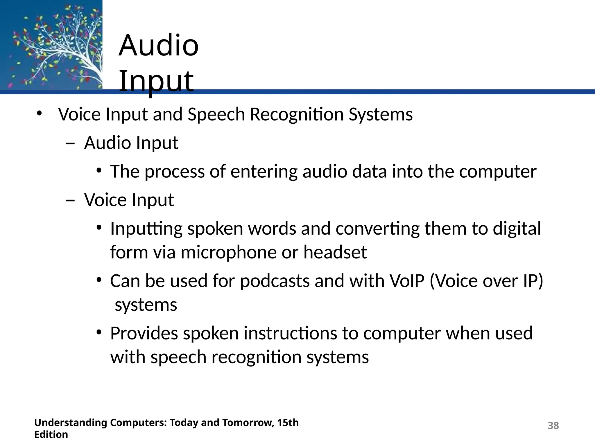 Input & Output Devices in introduction to computing | PPT | Free Download