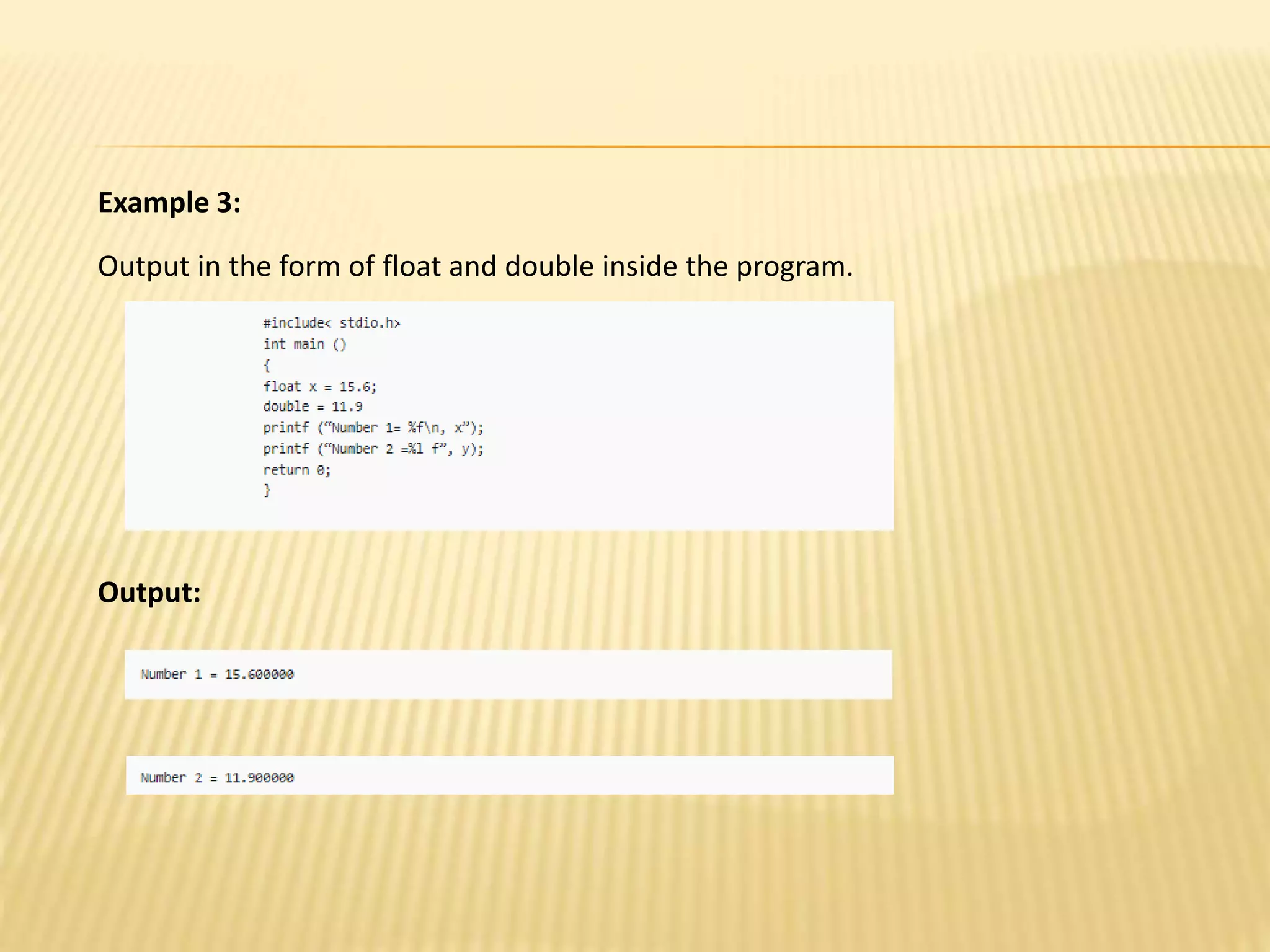 Input output in c | PPT
