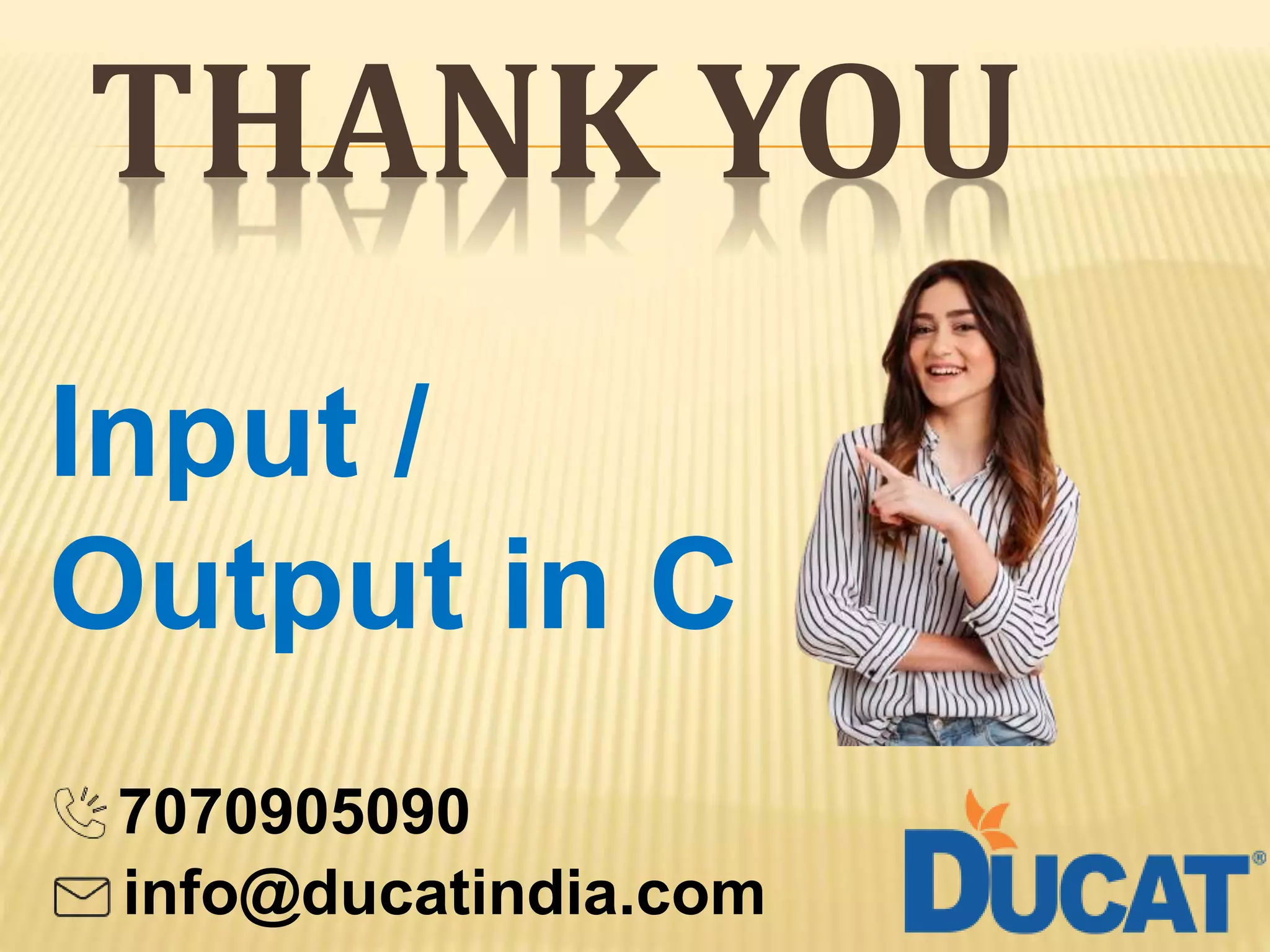 Input output in c | PPT