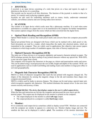 Input output memory device | PDF
