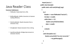 Input Output Operations New in java.pptx