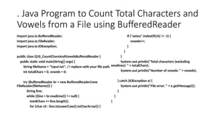Get Total In Java Input Output Operations New in java.pptx