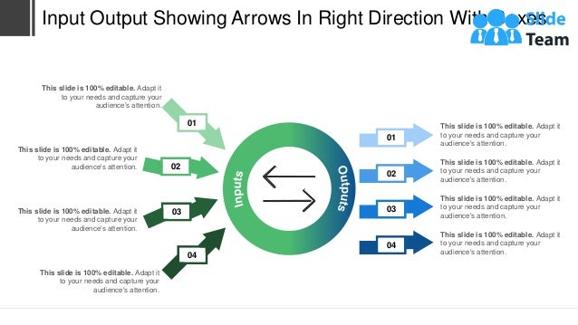 Input Output Showing Arrows In Right Direction With Boxes