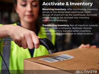 The Inputs and Outputs of Supply Chain & Inventory Management | PPT