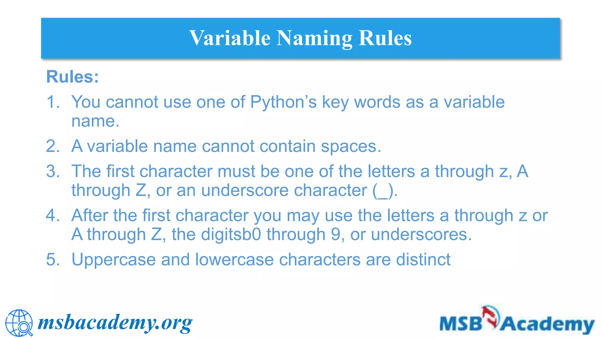 Input processing and output in python ppt