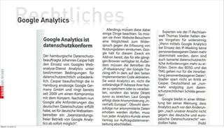Rechtliches
                          Google Analytics




Mittwoch, 18. Jänner 12
 