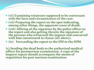 How to conduct inquest - Note uploaded by James Joseph Adhikarathil ...