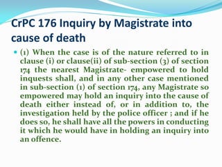 How to conduct inquest - Note uploaded by James Joseph Adhikarathil ...