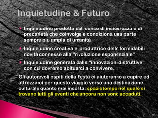 27 - 28 - 29 Maggio 2011: la Festa 