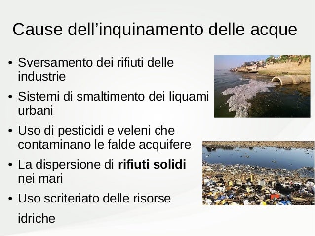 Inquinamento Dell'acqua Cause Conseguenze E Rimedi Inquinamento