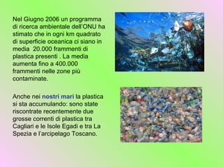 Inquinamento da plastica