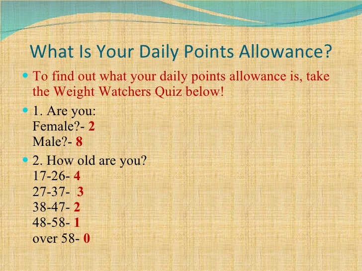 inquiry 3 weight watchers weight watchers food points chart