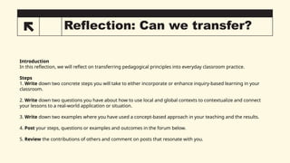 IB PYP Inquiry 5 Material for teachers of IB PYP | PPTX