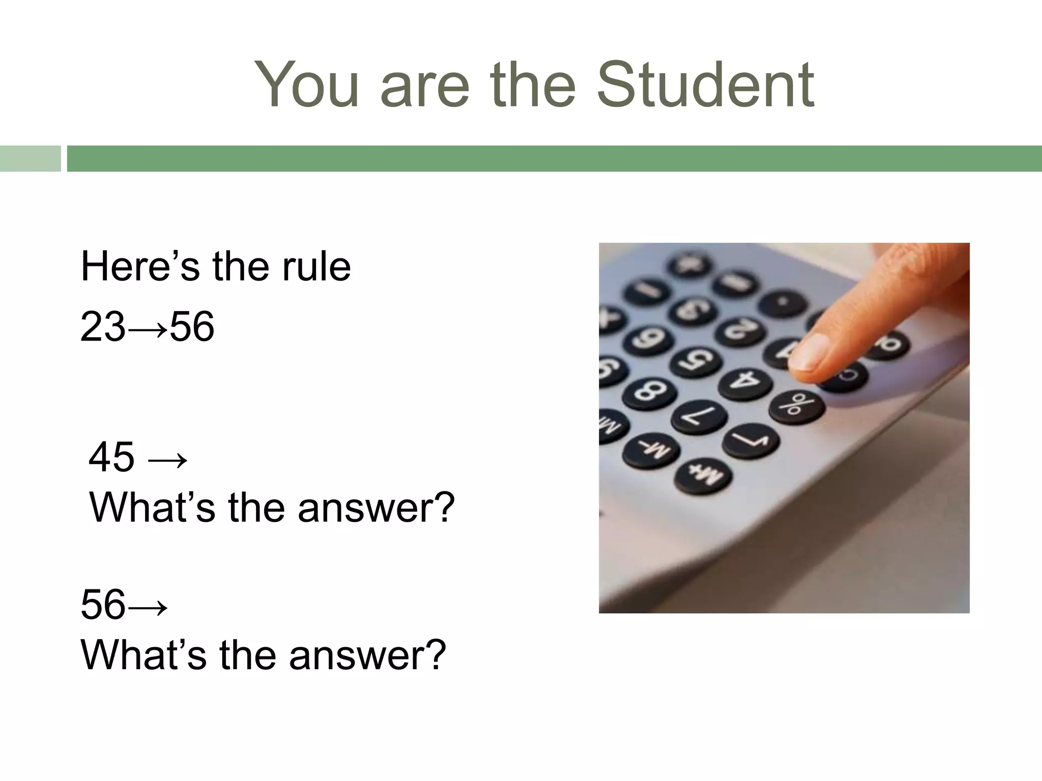 Begin by engaging your students.