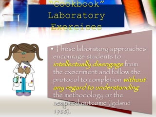 Lab Based Exercise Protocol Inquiry based labs | PPTX