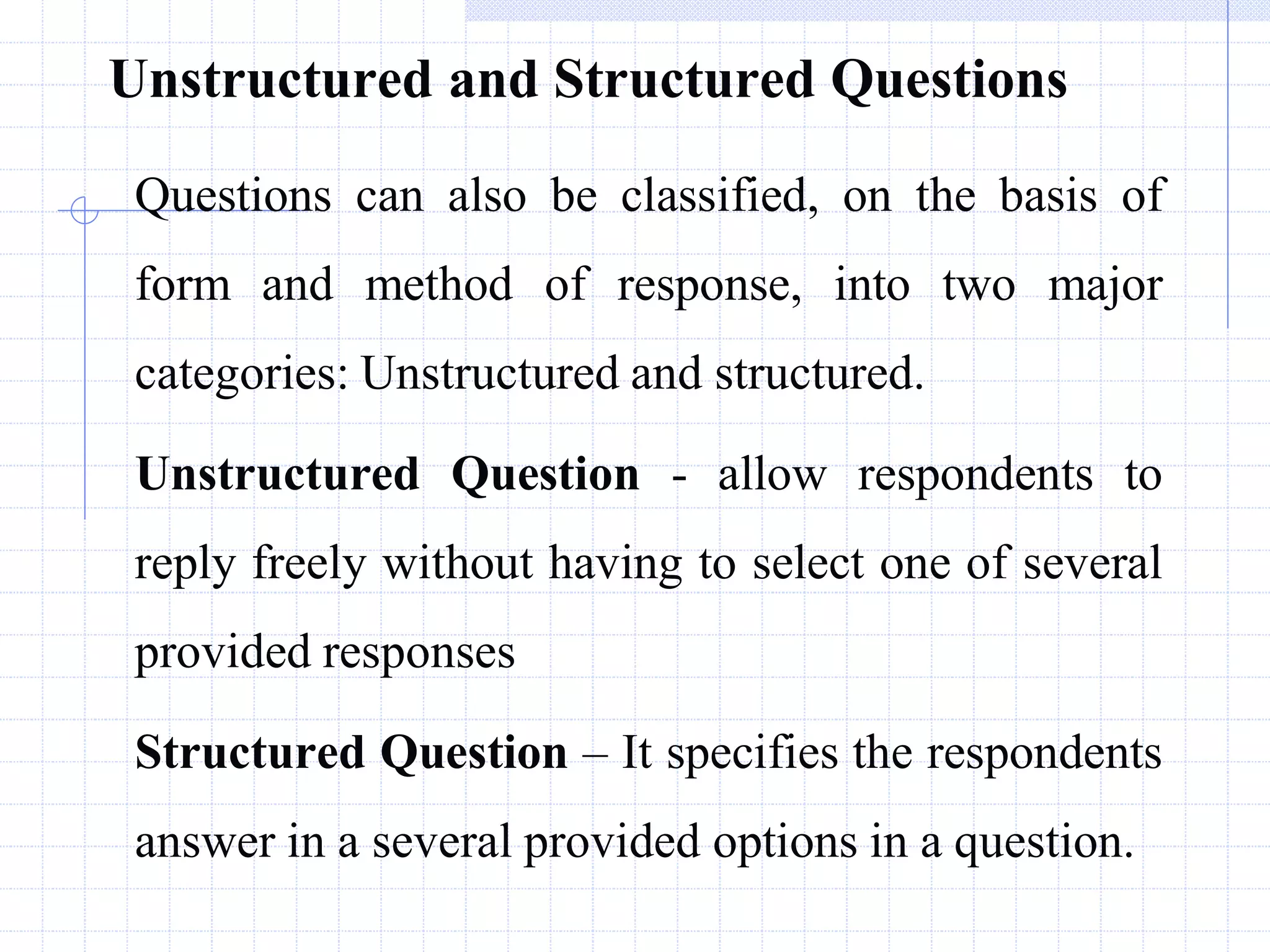 Inquiry forms questionnaire and opinionnaire | PDF
