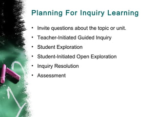 Inquiry Learning Presentation | PPT