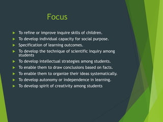 Inquiry training model | PPTX
