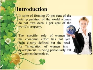 challenges and opportunities for women entrepreneurship in india | PPT