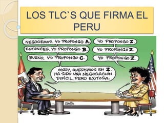 LOS TLC`S QUE FIRMA EL
PERU
 