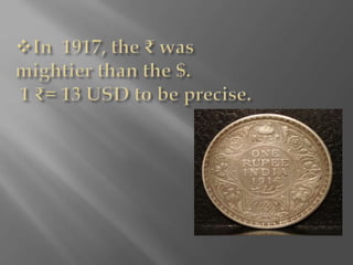 interesting facts about indian rupee