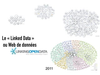 Le « Linked Data »
 ou Web de données



                     2011
 