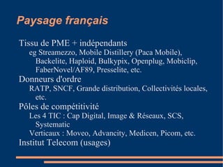 Deux challengeurs en forte croissance (Apple et Google) 