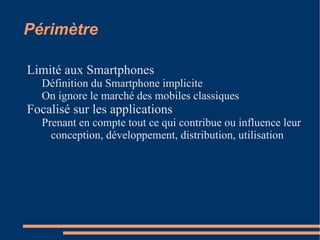 L'Initiative Services Mobiles (François Bancilhon & Julien Marboutin) 