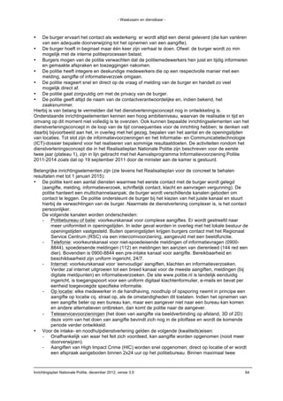 Inrichtingsplan Nationale Politie | PDF
