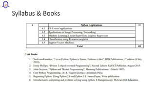 Syllabus & Books
 