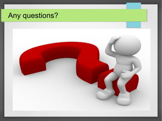 Any questions?

 